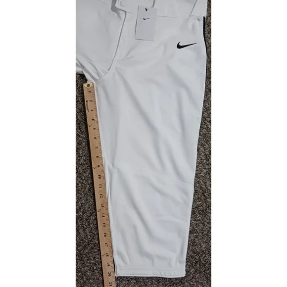 Nike Vapor Select High Piped Baseball Game 3/4 Pant Men's L White BQ9021-106‎ - Picture 5 of 9